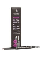 Карандаш для бровей "Brow pencil" тон: 02, коричневый