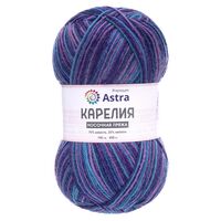 Пряжа носочная "Карелия №1008" (100 г; 400 м)
