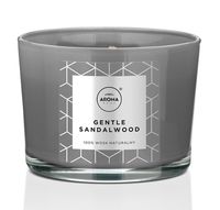 Свеча декоративная ароматизированная "Gentle Sandalwood"