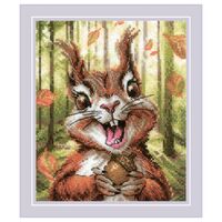 Набор для вышивания "Крепкий орешек" (150х180 мм)