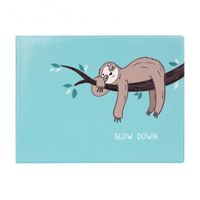 Обложка на зачётную книжку "Ленивец"