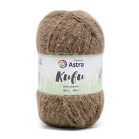 Пряжа "Киви №07" (100 г; 200 м; светло-коричневый)