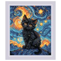 Набор для вышивания "Звездный котик" (150х180 мм)