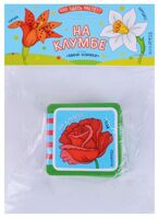 Мини-книжки Эва. Что здесь растёт? На клумбе