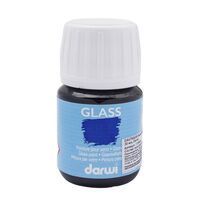 Краска акриловая для стекла "Glass" (синий; 30 мл)