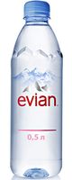 Вода минеральная "Evian" (500 мл)