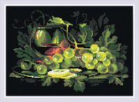Алмазная вышивка-мозаика "Натюрморт с лимоном" (27х38 см)