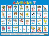 Алфавит русский. Настенное издание для детей