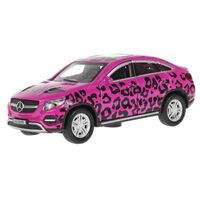 Машинка инерционная "Mercedes-Benz Gle Coupe" (розовый)