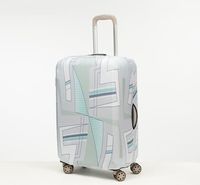 Чехол для чемодана (38х28х59 см; серый)