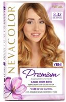 Крем-краска для волос "Nevacolor Prеmium" тон: 8.32, медовая пена