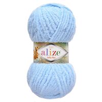 Пряжа "Softy Plus №183" (100 г; 120 м; светло-голубой)