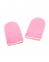 Варежки махровые "Для парафинотерапии. Розовые" (1 пара)