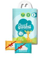 Подгузники "Lovular. Giraffe Classic" (4-8 кг; 66 шт.; + влажные салфетки)
