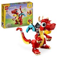 LEGO Creator "Красный дракон 3в1"