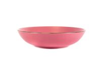 Тарелка глубокая керамическая "Matte Pink" (200х53 мм)