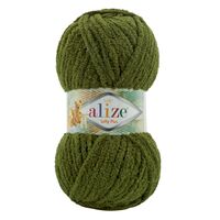 Пряжа "Softy Plus №620" (100 г; 120 м; хаки)