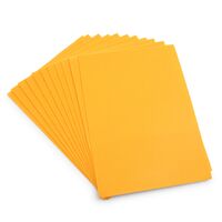 Фетр листовой жесткий (20х30 см; светло-горчичный; 12 листов)
