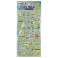 Набор гелевых наклеек "Зверяшки-обаяшки"