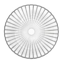 Тарелка суповая стеклянная "Магия" (195 мм)