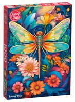 Пазл "Радужные крылья" (1000 элементов)