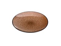 Тарелка керамическая "Bubble Brown" (20 см)