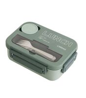 Ланч-бокс "Умный набор" (зеленый)