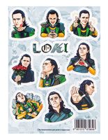 Набор виниловых наклеек "Loki №1"