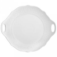 Блюдо фарфоровое "Русь" (215х45 мм)