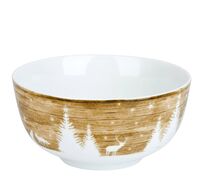 Салатник фарфоровый "Winter Forest" (650 мл)