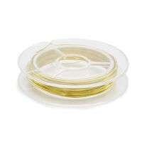 Проволока медная для рукоделия (0,3 мм х 10 м; золото)