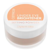 Рассыпчатая пудра для кожи вокруг глаз "Brightener Setting Powder" тон: 020, warm nude