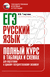ЕГЭ. Русский язык. Полный курс в таблицах и схемах для подготовки к ЕГЭ. Ирина Текучева