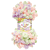 Пряжа "Puffy Color №5938" (100 г; 9 м; секционный)