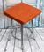 Подушка на стул "Velours Cuadro" (33х33 см; коралловая)