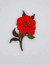 Брошь "Роза садовая" (арт. 223-7)