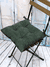 Подушка на стул "Velours. Green" (42х42 см)