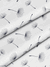 Простыня хлопковая на резинке "Одуванчики" (200х180х25 см; белая)