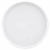 Тарелка мелкая фарфоровая "Эстетик" (203 мм; белоснежный)