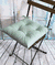 Подушка на стул "Velours" (42х42 см; мятная)