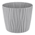Кашпо "Волна" (2 л; серое)